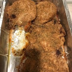 A picture of Parmesan Baked Pork Chops.