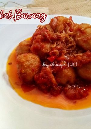 Foto resep Bakso Sambal Bawang
