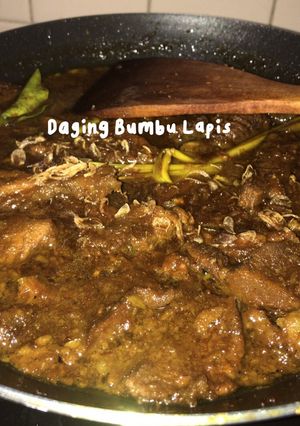 Foto resep Daging Bumbu Lapis (Super empuk)