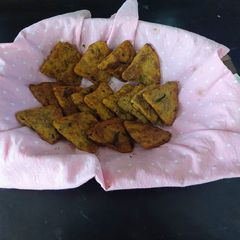 Fenugreek leaves poory A picture of Fenugreek leaves poory.