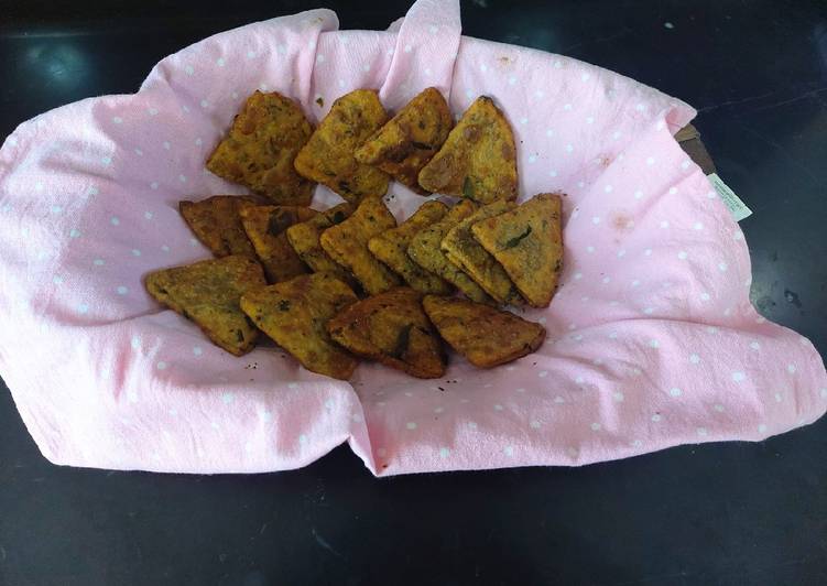 Recipe of Appetizing Fenugreek leaves poory