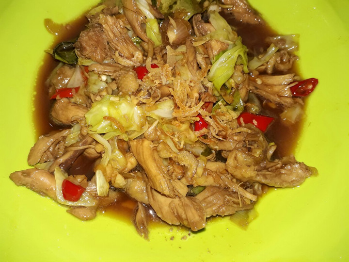 Resep: Ayam gongso mudah Rumahan