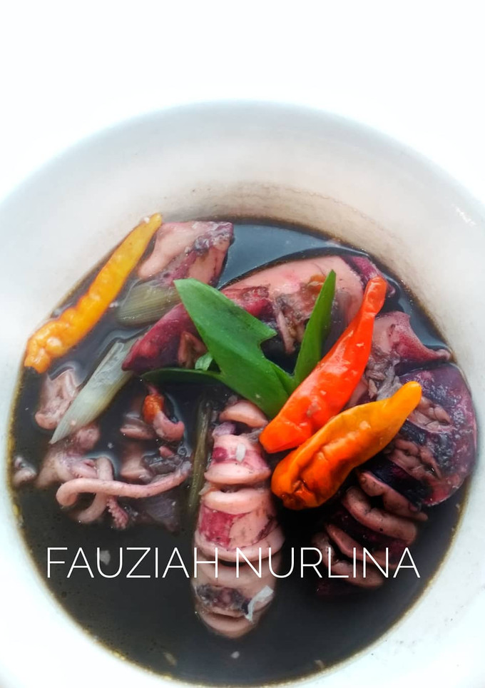 Foto resep Cumi hitam