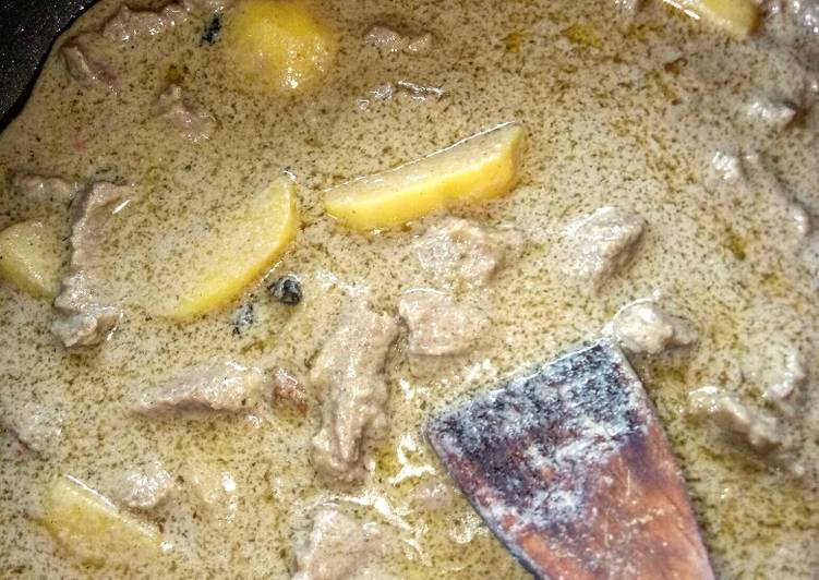 Cara Membuat Daging Masak Putih Murah