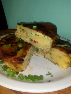 Una foto de Tortilla de papas fácil