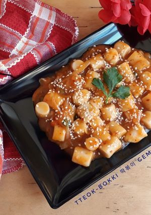 Foto resep Tteokbokki (Kue Beras Korea) 