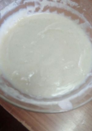 Una foto de Salsa blanca
