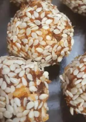 عکسی از دستور توپک خرما (خیلی آسان)