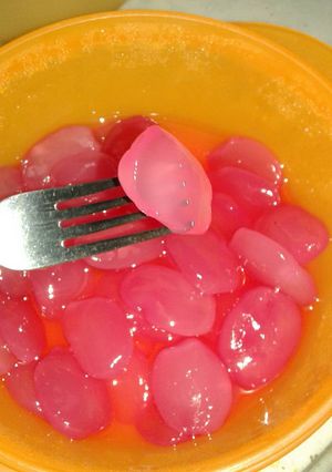 Foto resep Kolang kaling merah