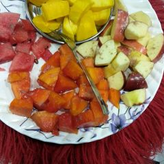 Fruit chaat A picture of Fruit chaat.