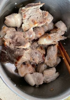 Hình của món Sườn xào chua ngọt đưa cơm.