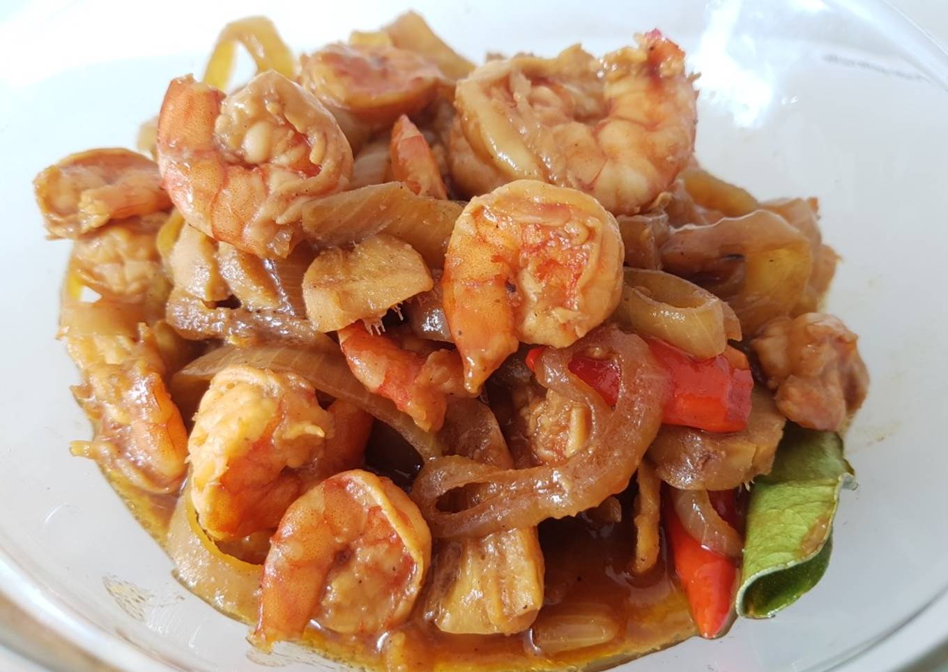 Udang Goreng Mentega La'Cook