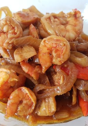 Foto resep Udang Goreng Mentega La'Cook