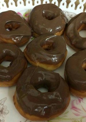 صورة لوصفة دونات على طريقتي