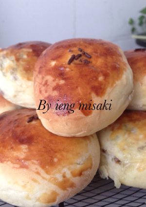 Foto resep Carsiu baked bun (carsiujanpao) hongkong