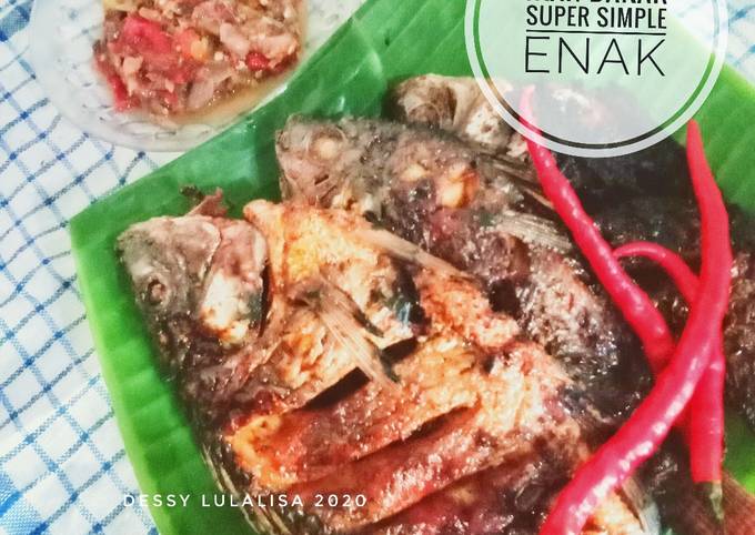 Ikan bakar super simple