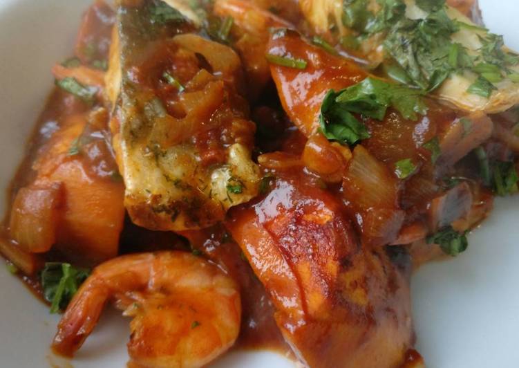 Step-by-Step Guide to Make Quick Sweet potato &amp; fish tagine