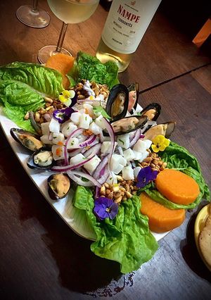 Una foto de Ceviche combinado