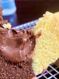Foto resep Marble butter cake Nutella