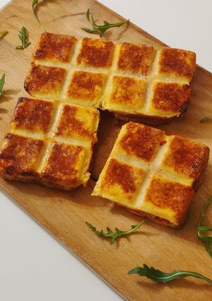 Une photo de Croque tablette au thon