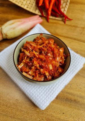 Foto resep Sambal Teri Kecombrang