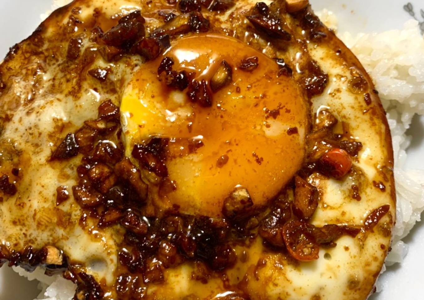 Nasi Telur Ceplok ala Ayong 999 Pontianak