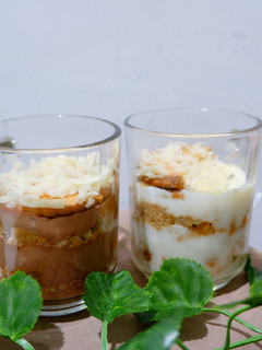 Foto resep Biskuit marie with vla coklat dan vanila