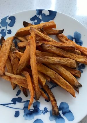 รูปของ Sweet potato fries เฟรนช์ฟรายส์มันหวาน