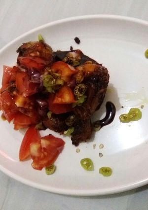 Foto resep Ayam goreng sambel kecap