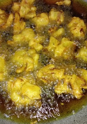 A picture of Onion Pakode.