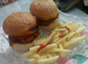صورة لوصفة برجر فراخ🍔