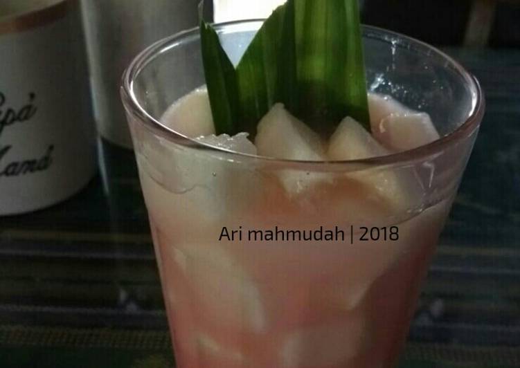 Resep Timun suri sirup coco pandan yang Menggugah Selera
