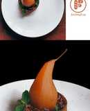 Poire Belle Hélène Chocolate Tart