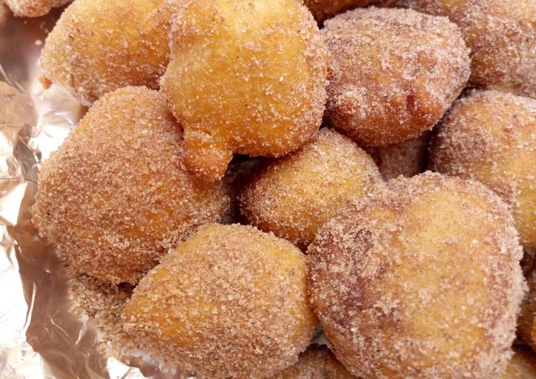 Simple Way to Prepare Homemade Coated Puffs Cooking Basics for Beginners