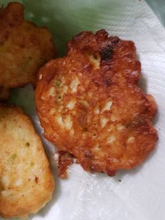Una foto de Tortillitas de arroz y verdeo