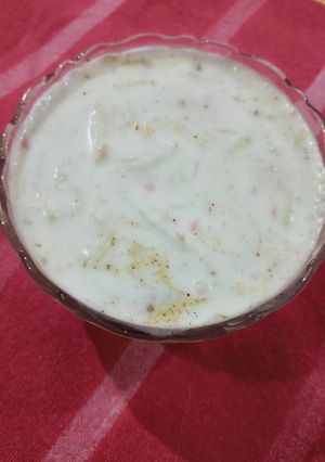 A picture of Mix raita.