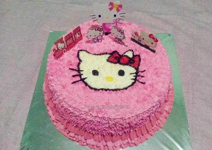 Cake Hias Hello Kitty - cookandrecipe.com