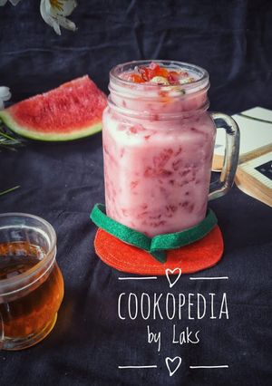 A picture of Watermelon Sarbat.