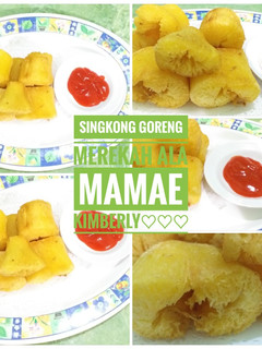 Foto resep Singkong goreng Merekah