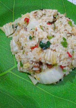 Foto resep Nasi goreng manenggang white