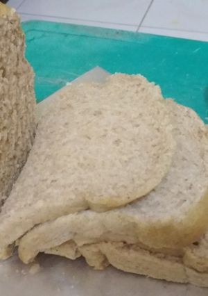 Foto resep Roti Gandum Tawar (whole wheat bread)