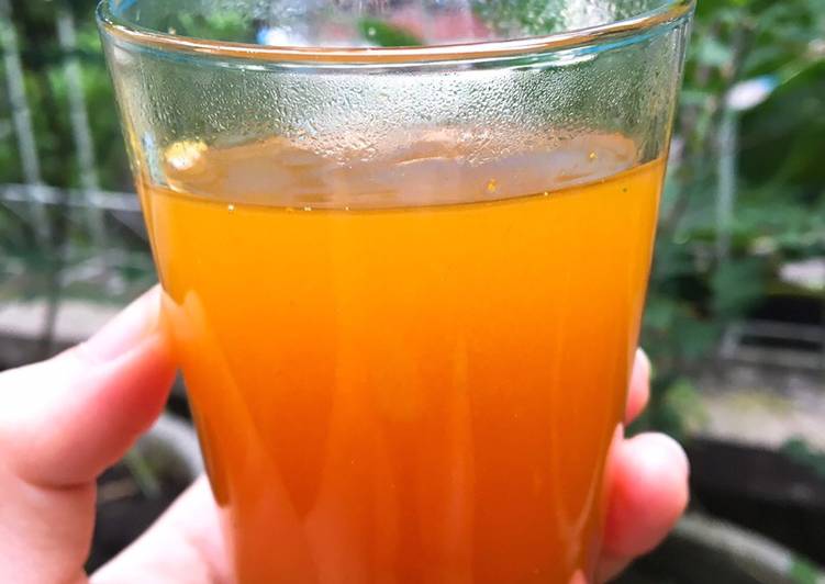 Resep Kunyit Asam (dgn kunyit bubuk) yang Lezat