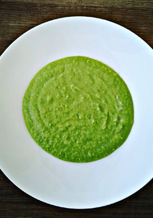 Foto di Crema fredda di piselli