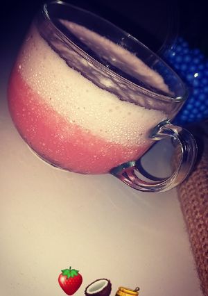 صورة لوصفة عصير البطيخ 🍉