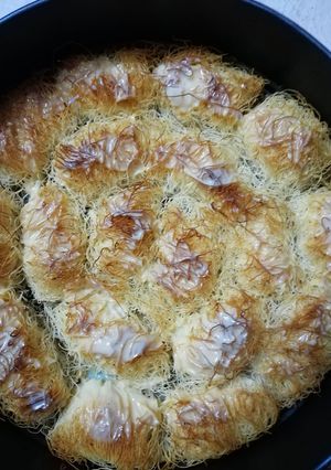 A picture of Kunafa Rolls.