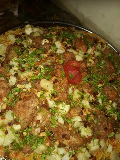 صورة لوصفة منسف سوري (كبسة)