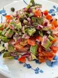 Salmon Gravlax แซลมอนหมักเกลือและดิลล์