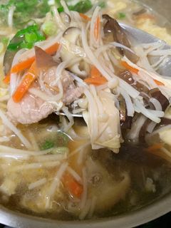 家常肉羹湯 的食譜成品照片