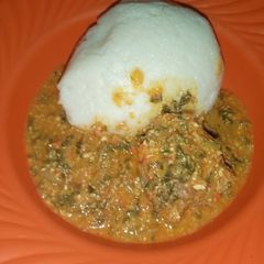 A picture of Tuwon Shinkafa da Miyar Taushe.