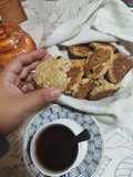 Galleta de granola (mix semillas, coco, almendras, pasas)